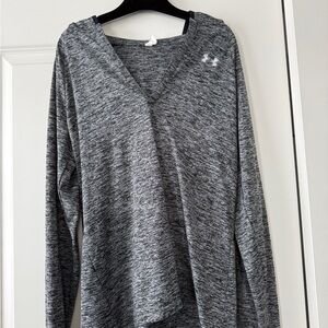 Under Armour Women's Heathered Gray Hoodie